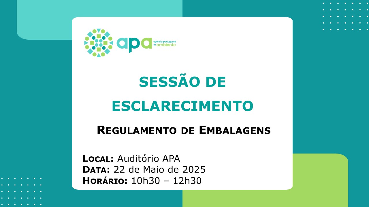 Sessão de esclarecimento sobre regulamento de embalagens
