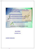 Capa: Relatório 4º Ensaio Laboratorial de Fitoplâncton