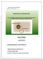 Capa: Relatório Exercício de Fitoplâncton APA