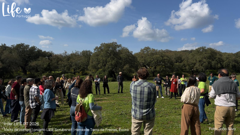 Visita de Campo | LIFE Scrubsnet | Herdade Terra de Freiras, Évora