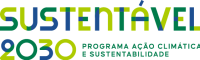 Logótipo do programa Sustentável 2030 – Programa Ação Climática e Sustentabilidade